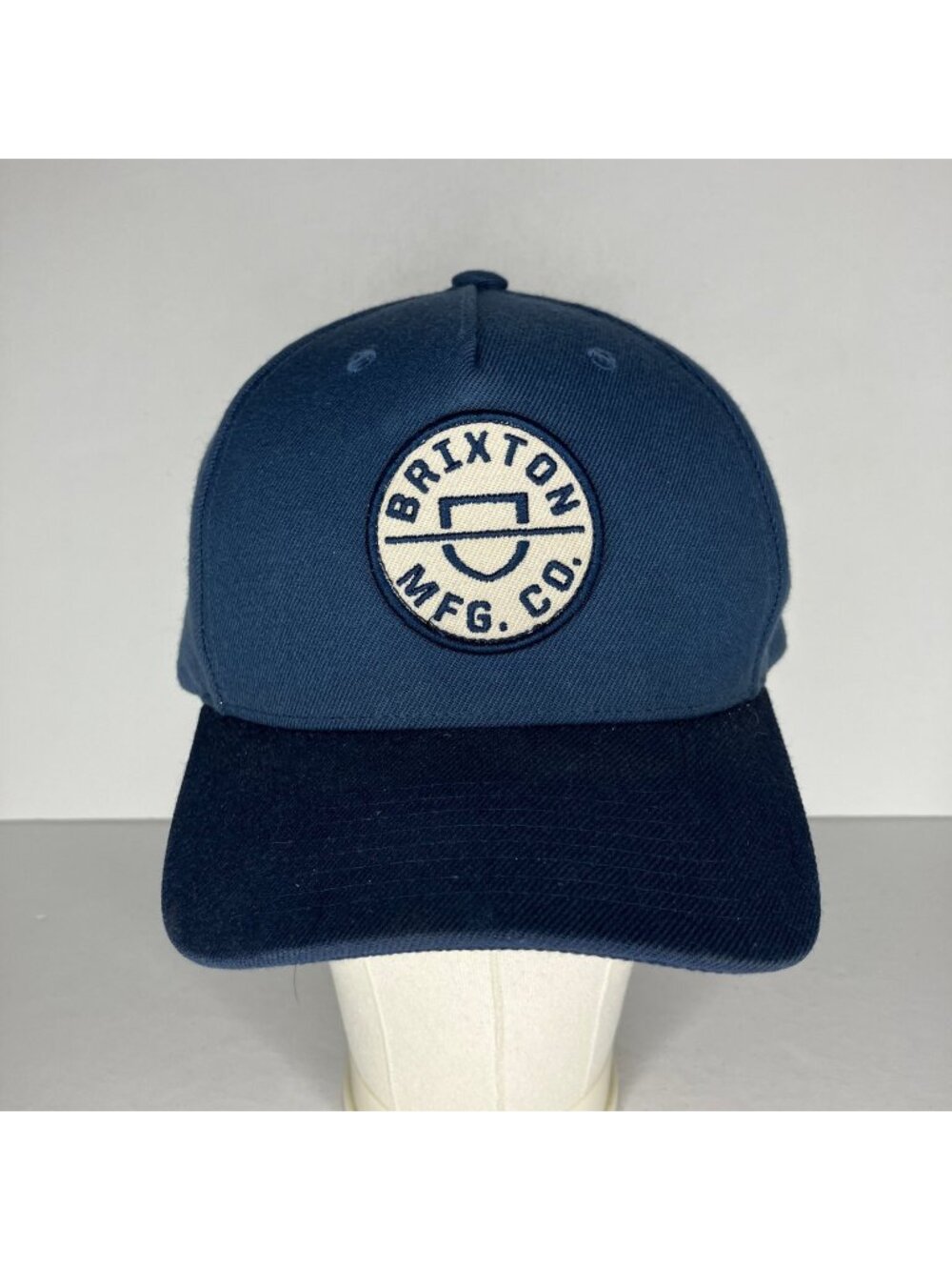 Brixton Baseball Cap Snapback Hat Men's Blue